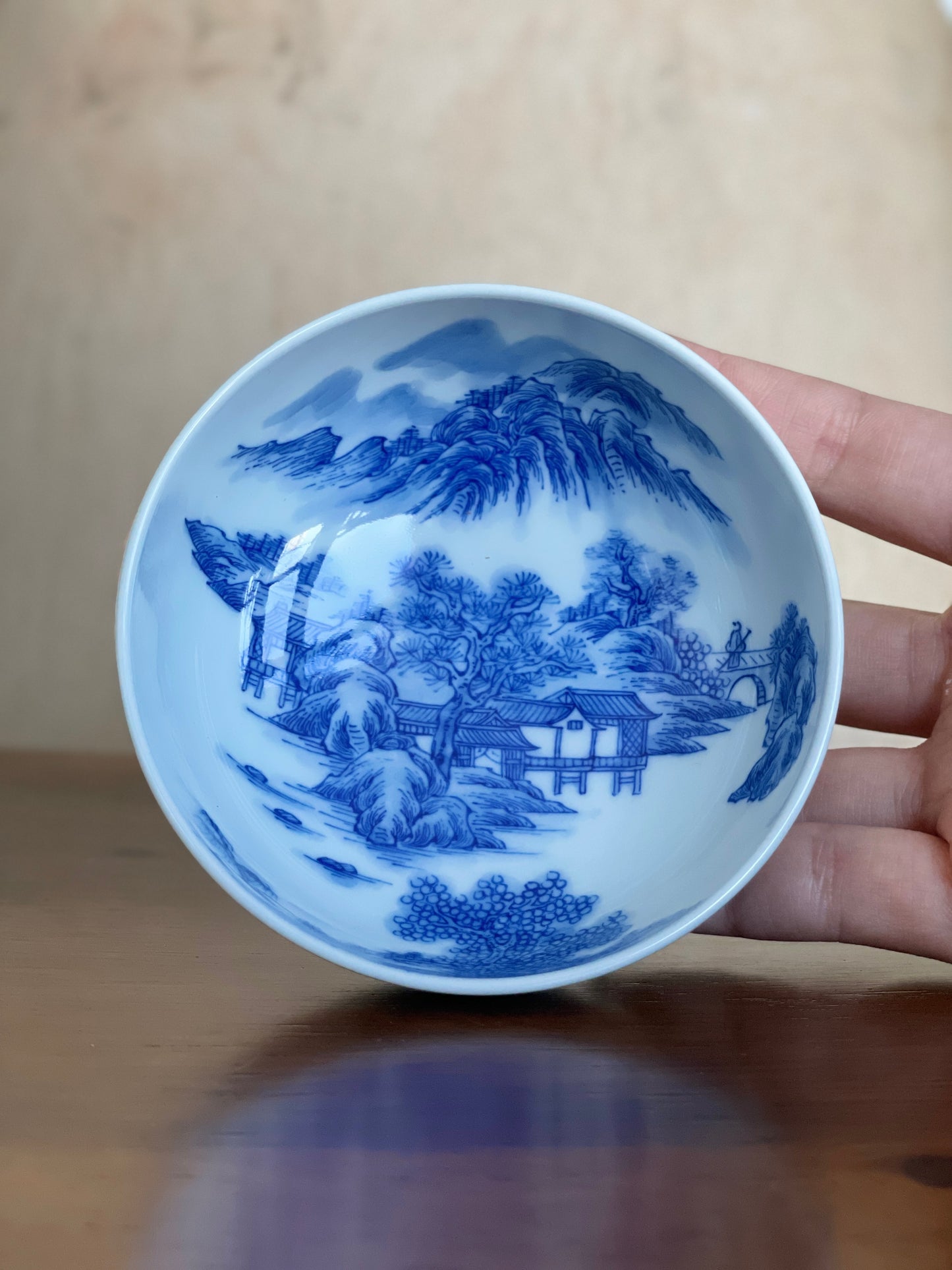 Chinese Landscape Celadon