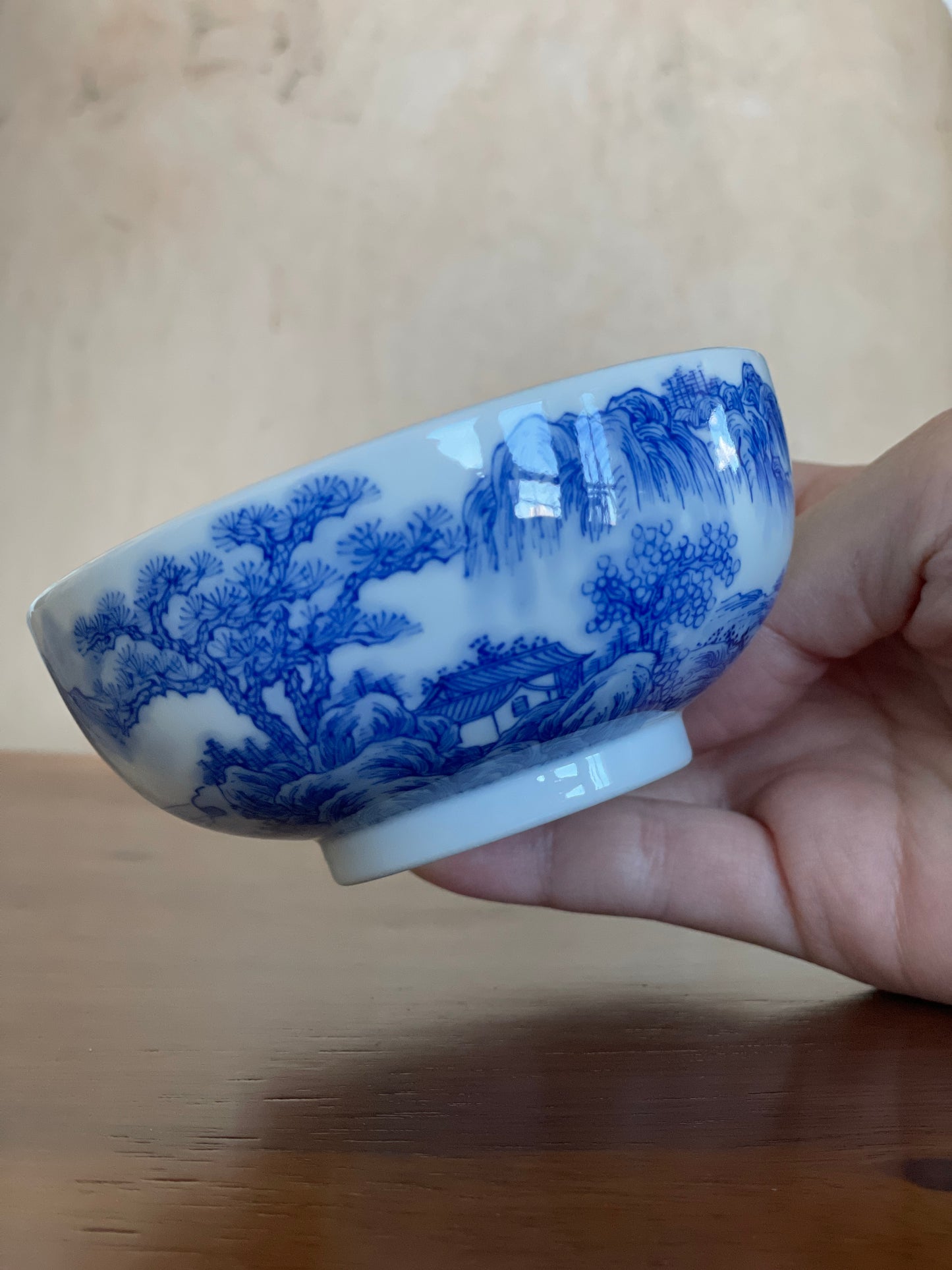 Chinese Landscape Celadon