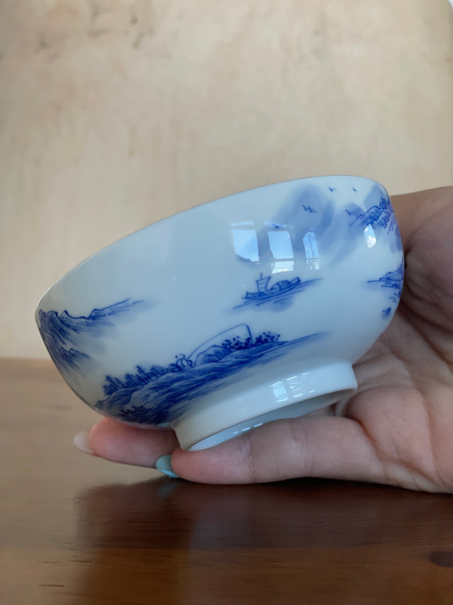 Chinese Landscape Celadon