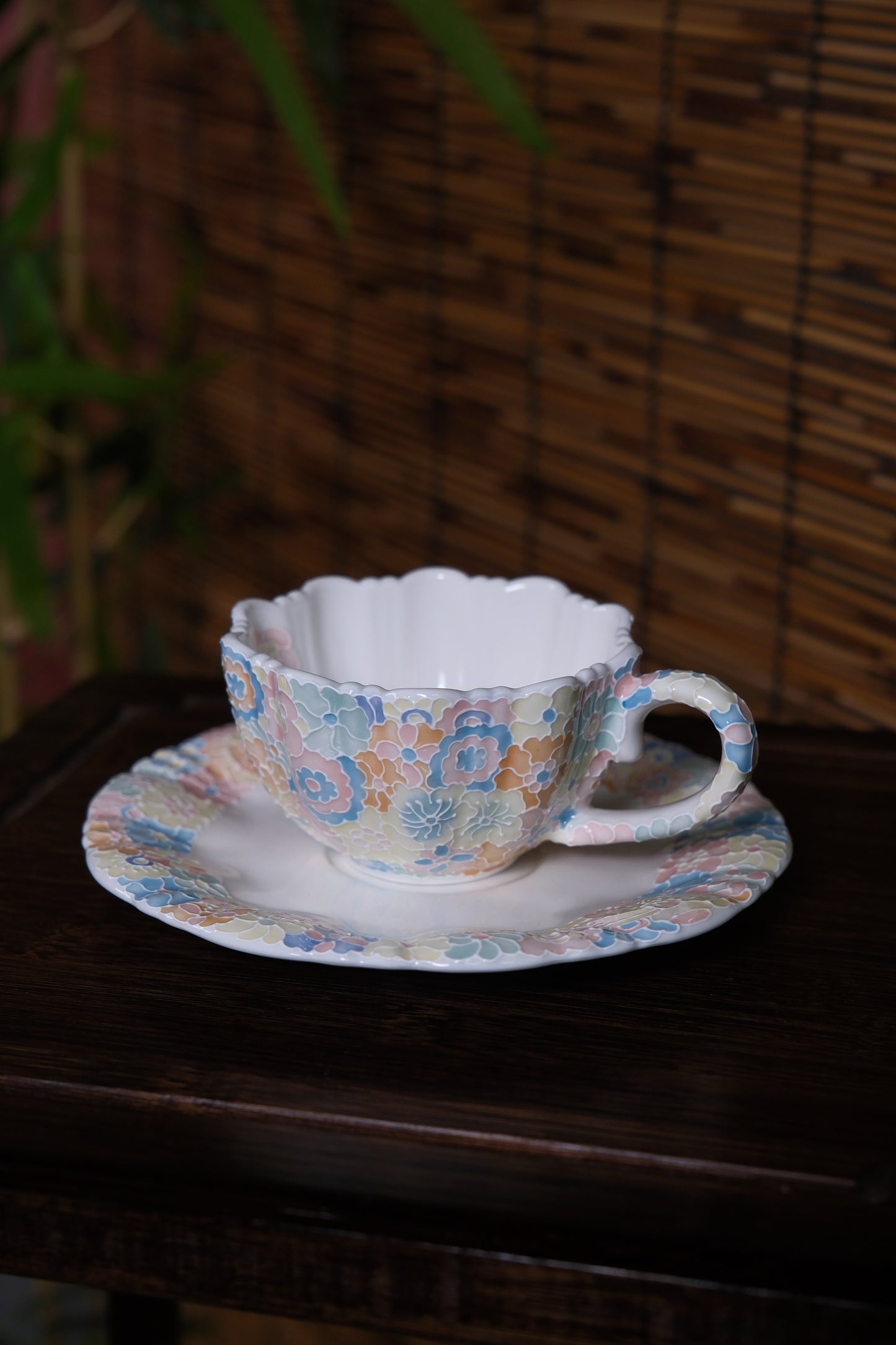 Petal coffee cup