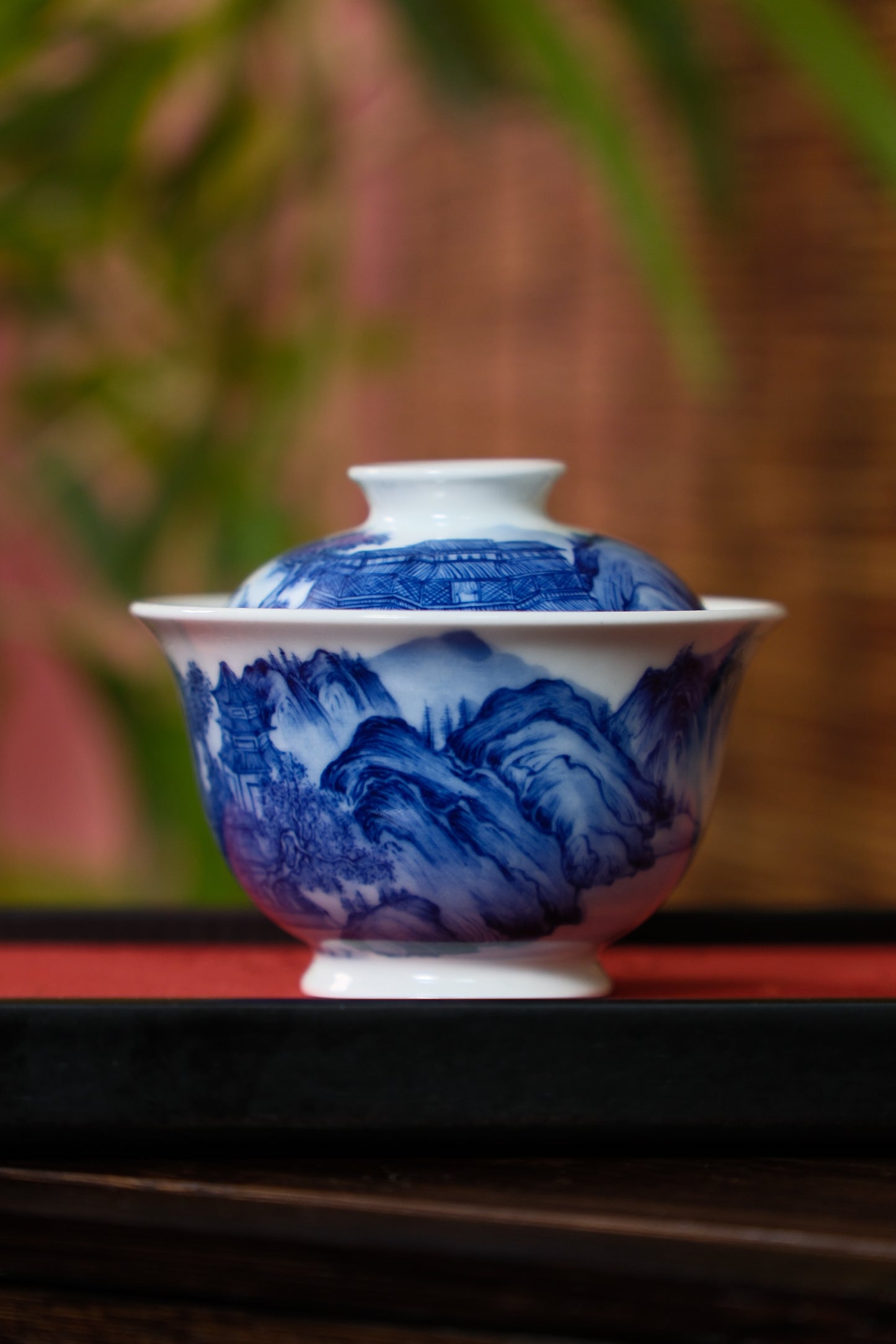 Chinese Covered Bowl Porcelain
