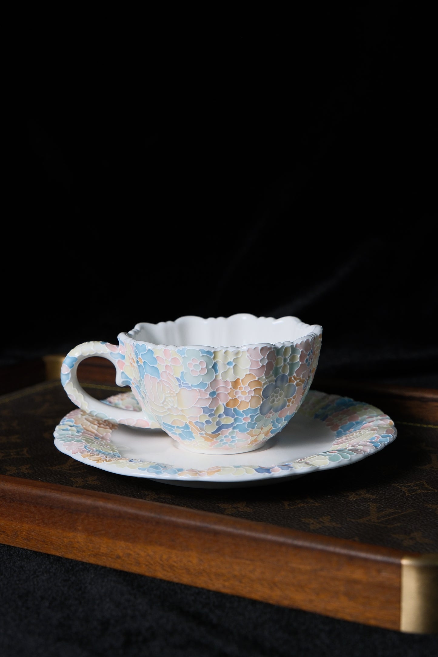 Petal coffee cup
