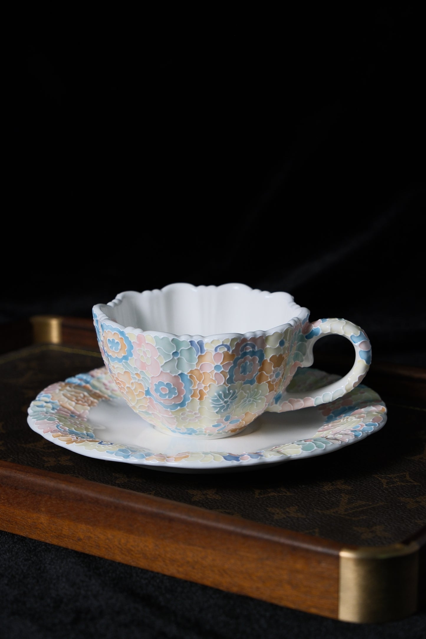 Petal coffee cup