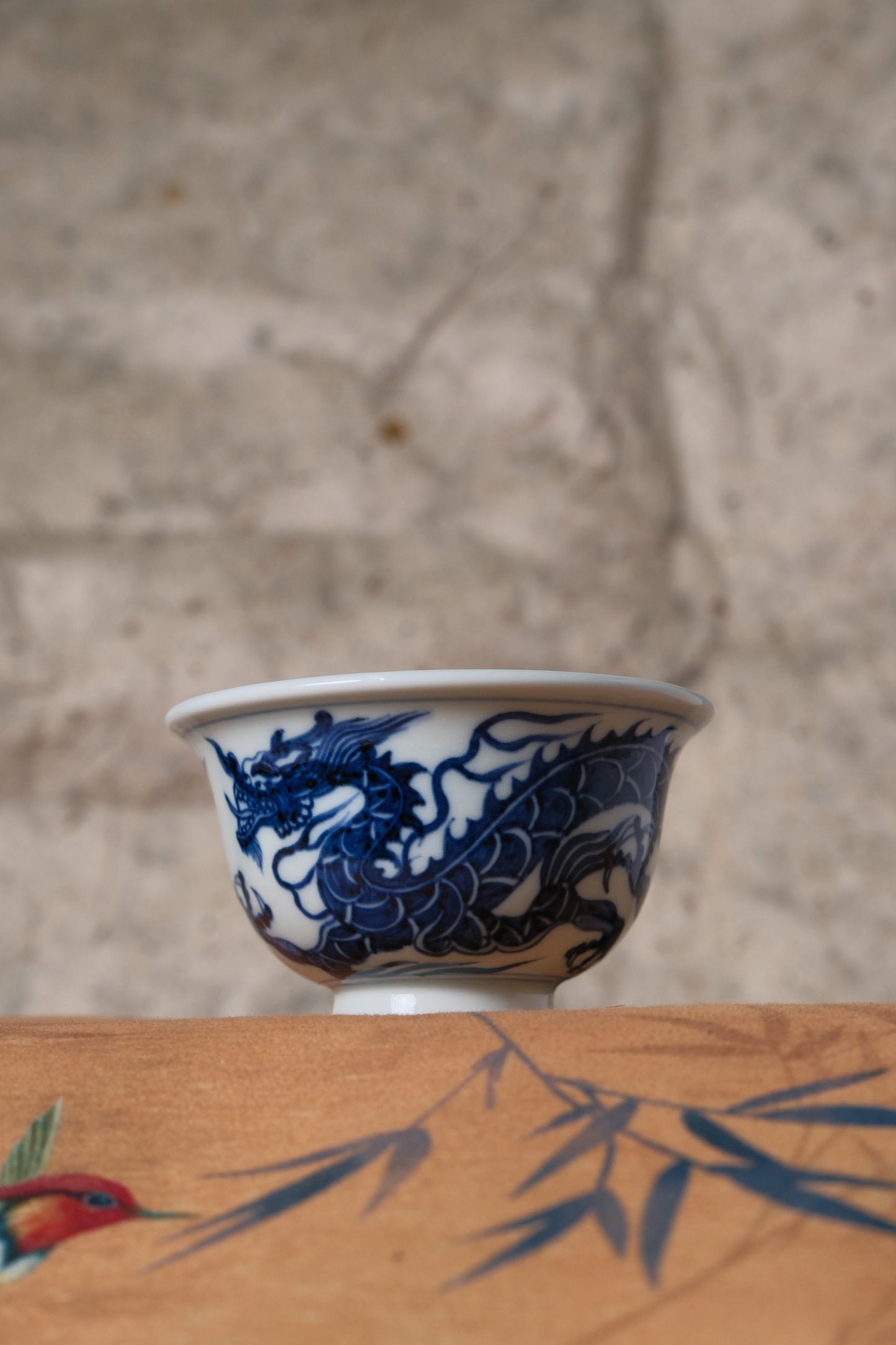 Chinese Blue and White Ceramic Cup