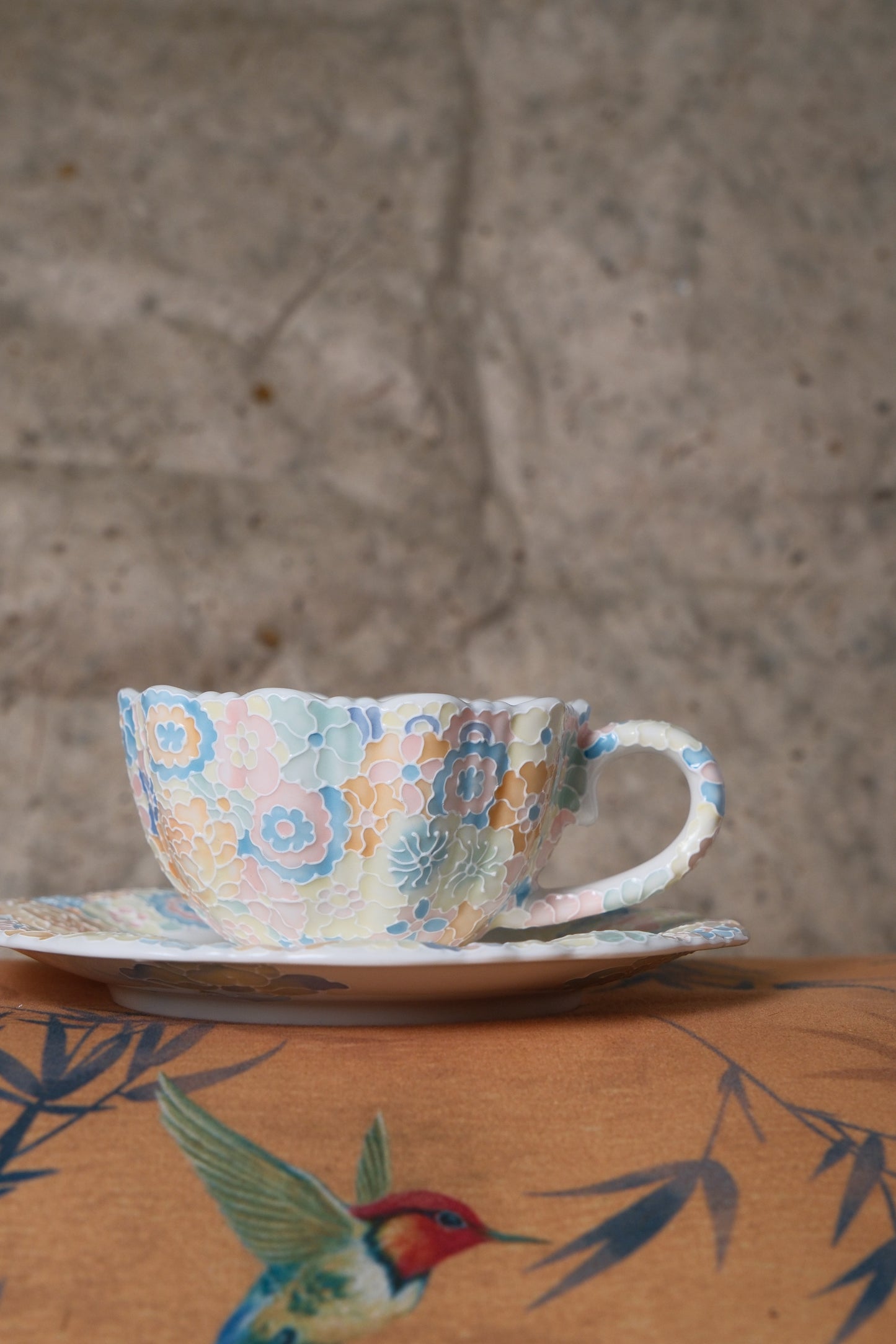 Petal coffee cup