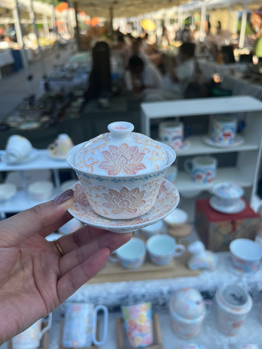 Ten Thousand Flowers Teacups from China