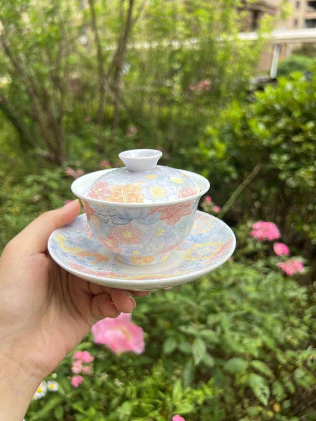 wanhua covered teacup