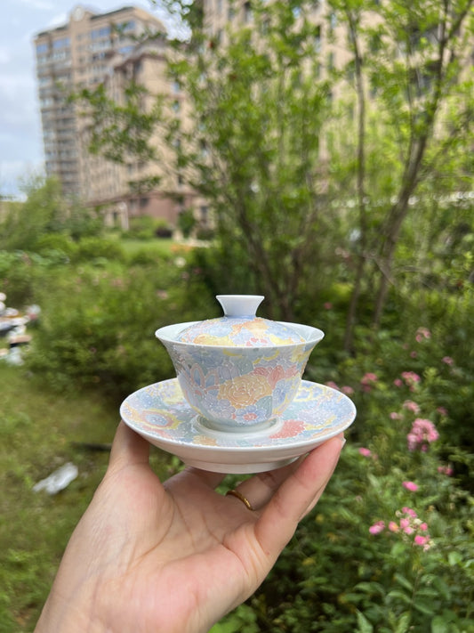 Classic wanhua covered bowl