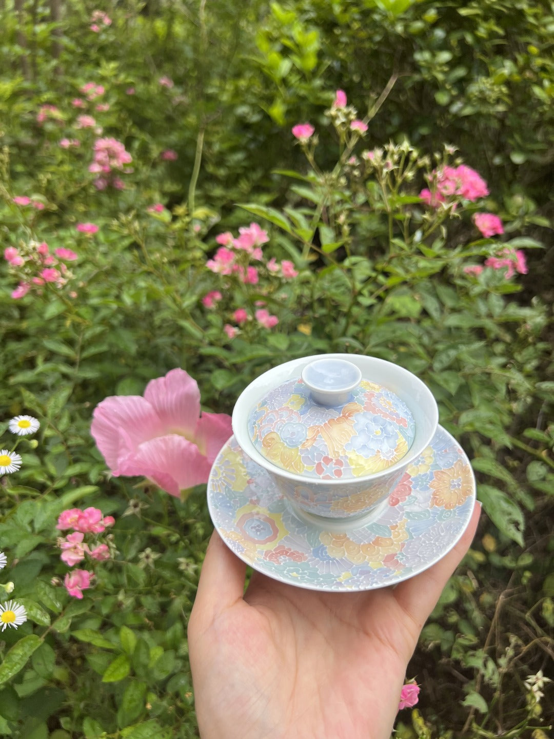 Classic wanhua covered bowl