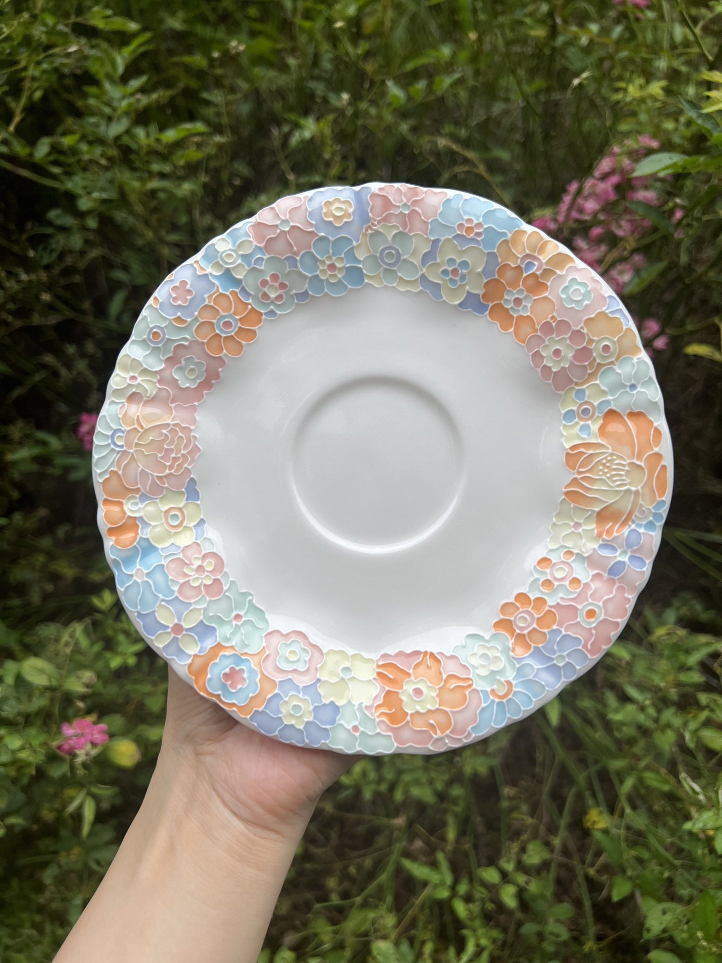 Petal coffee cup