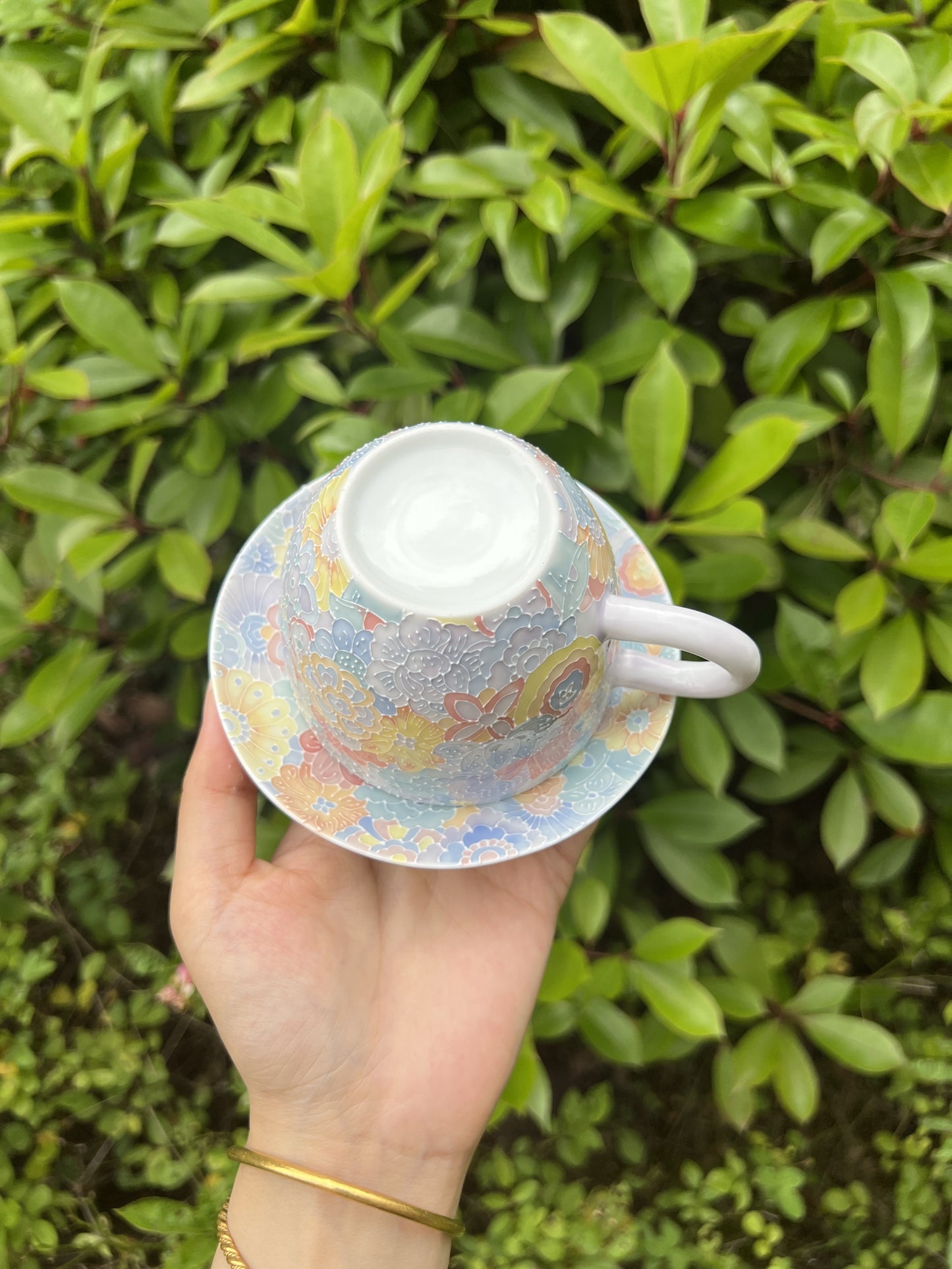 Hanging ear coffee cup