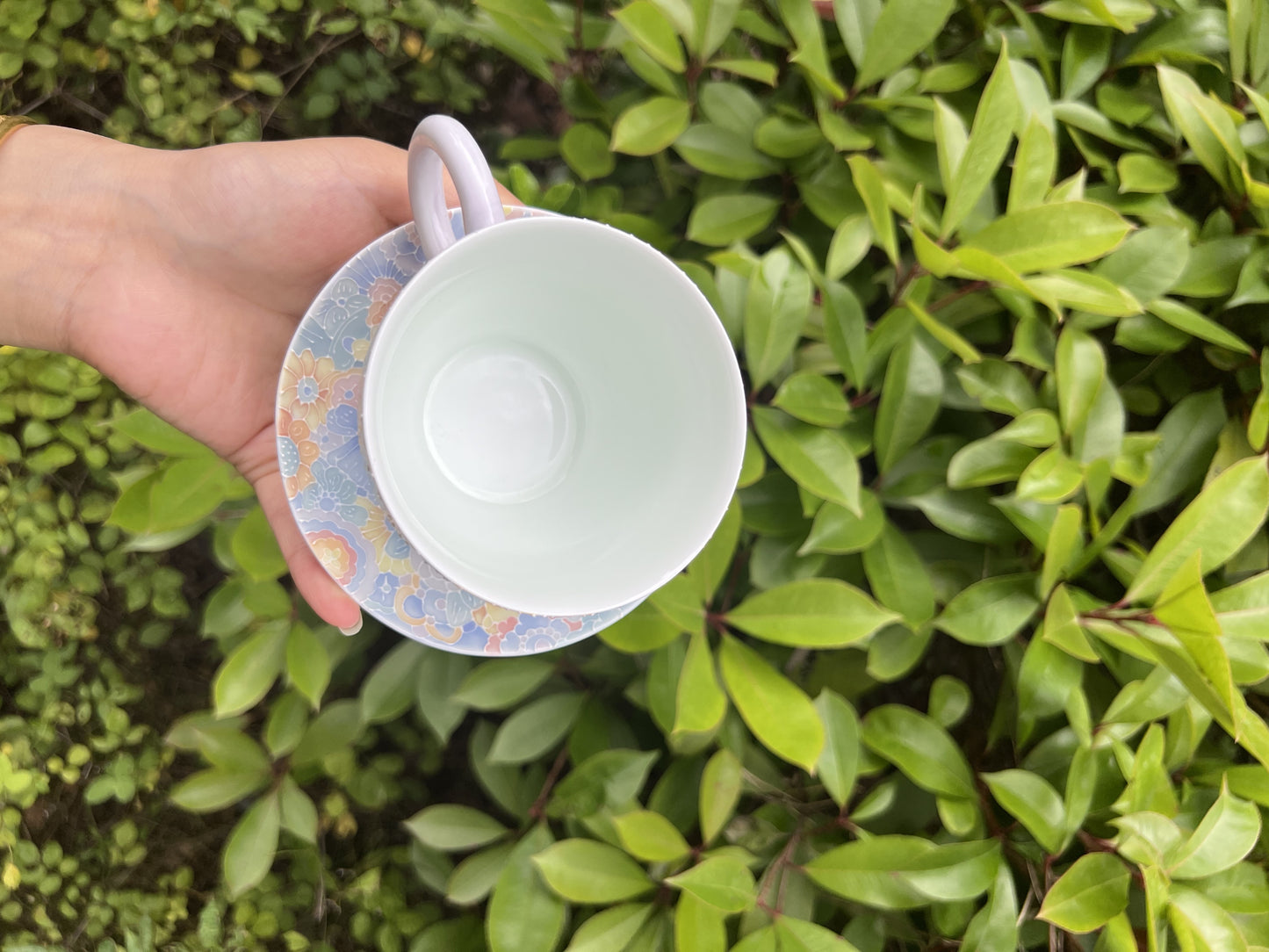 Hanging ear coffee cup