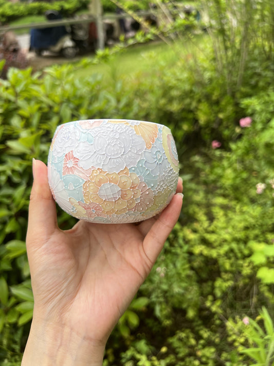 Flower Round Cup