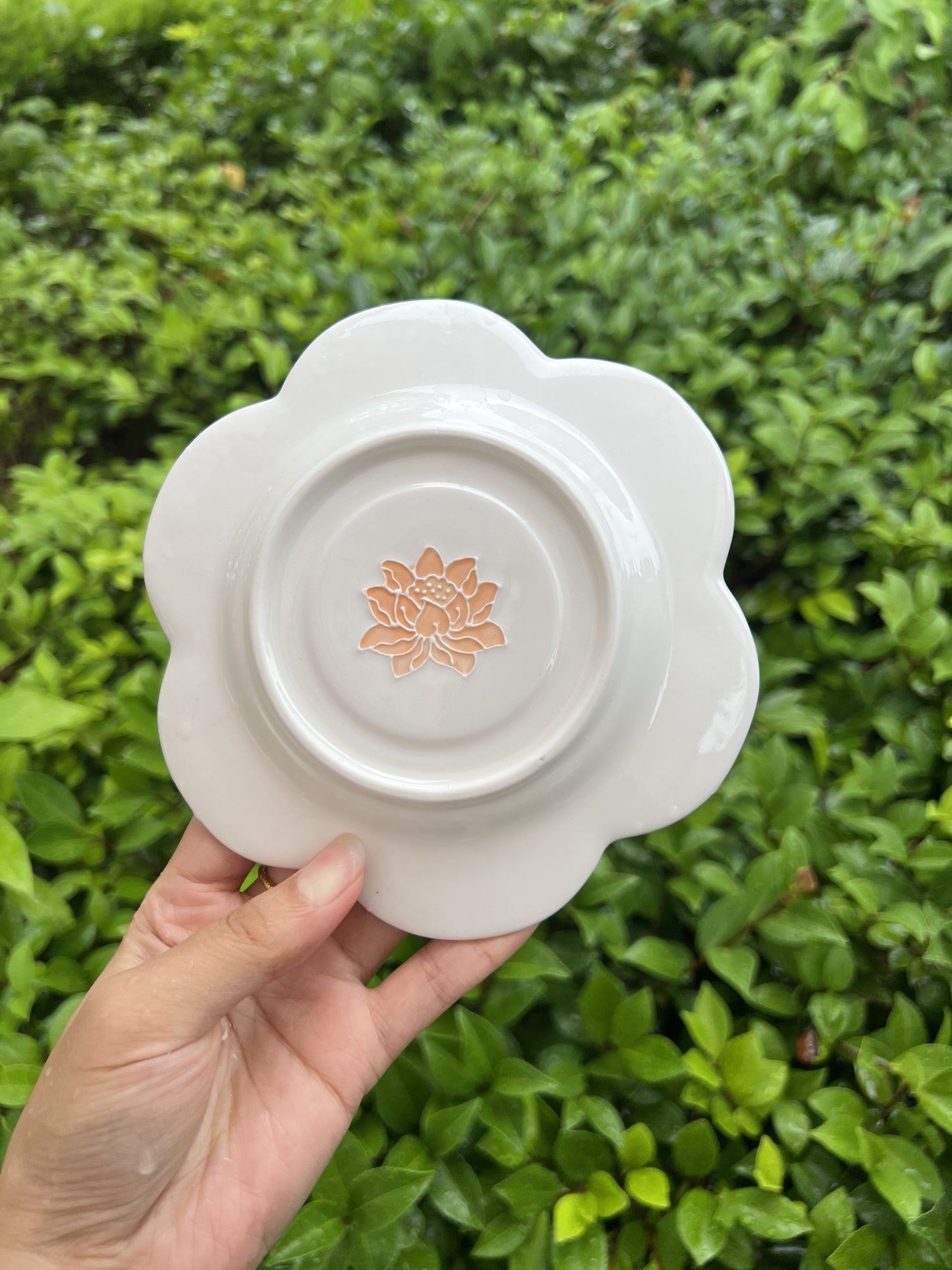 Lace coffee cup