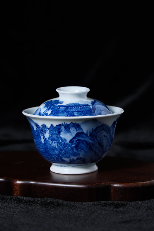 Chinese Covered Bowl Porcelain