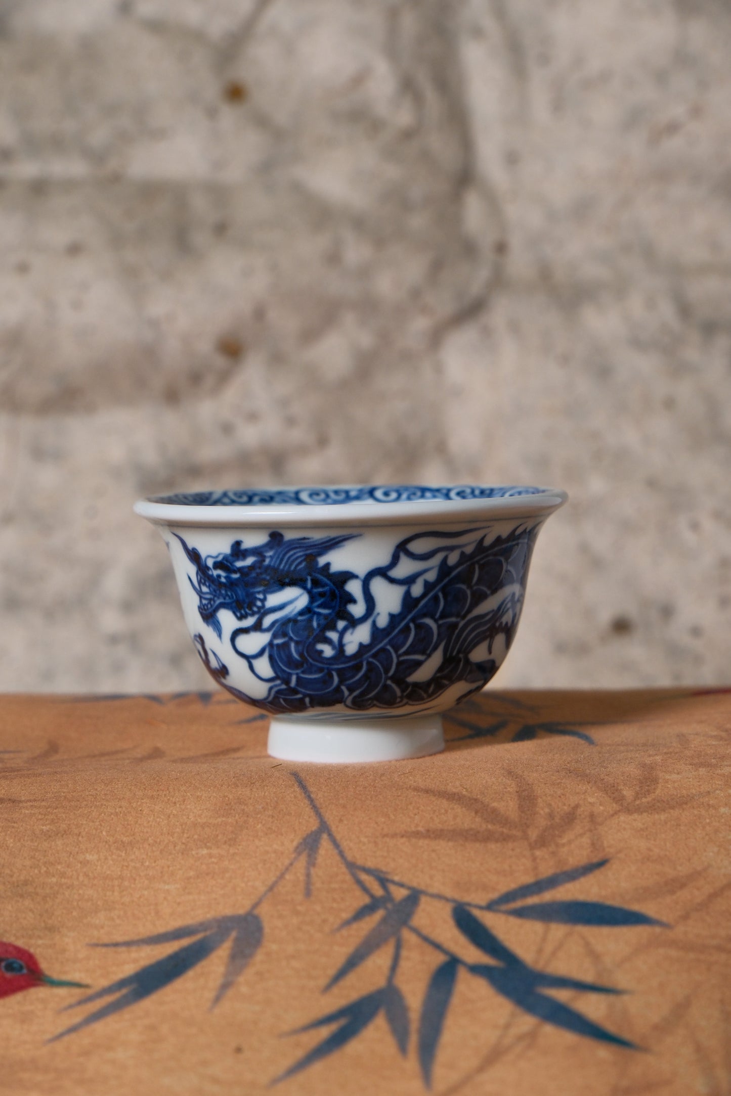 Chinese Blue and White Ceramic Cup